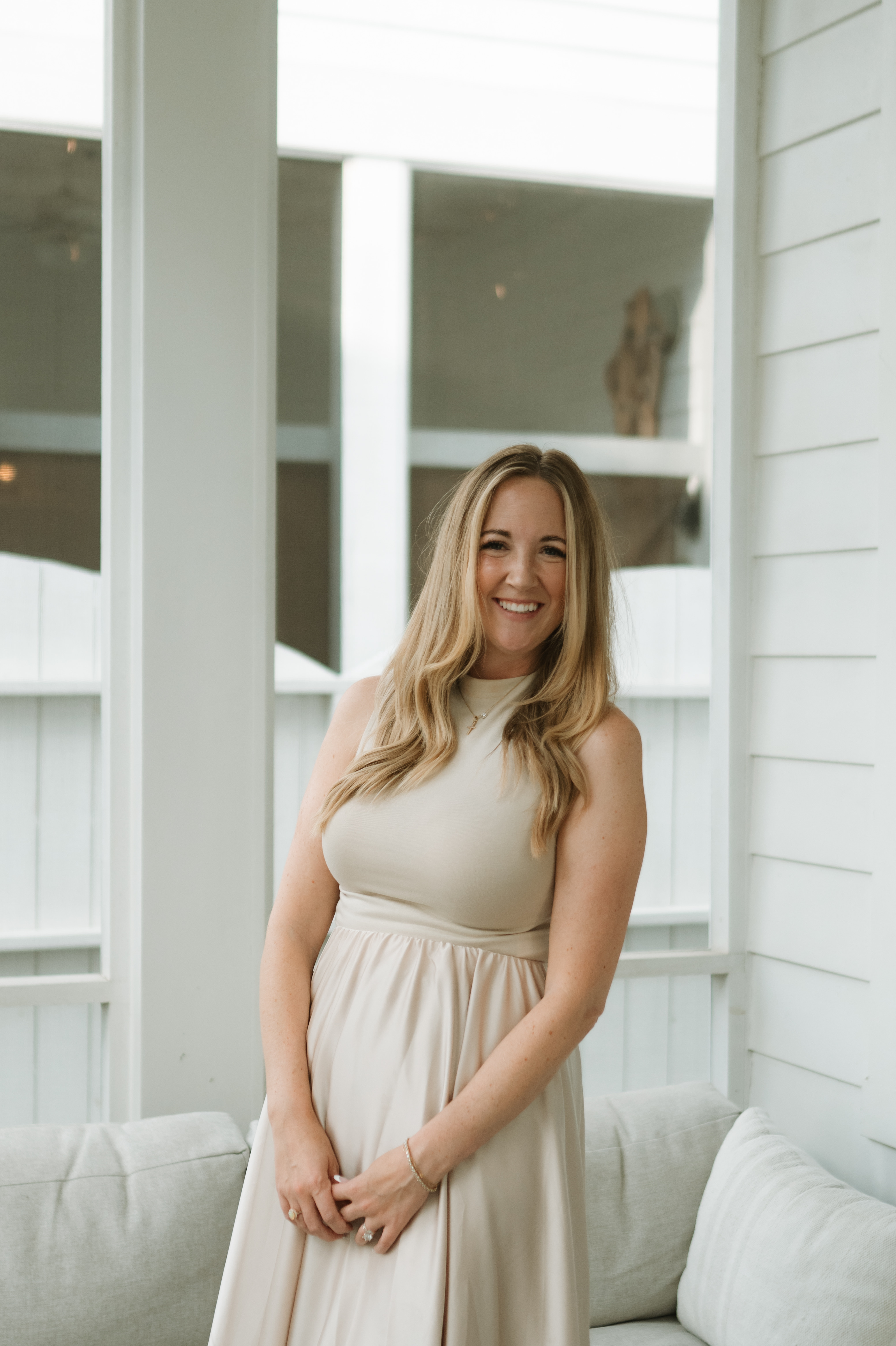 Jenn Eusterwiemann, Co-Founder and Scalping Educator at TFW Global, at a community conference