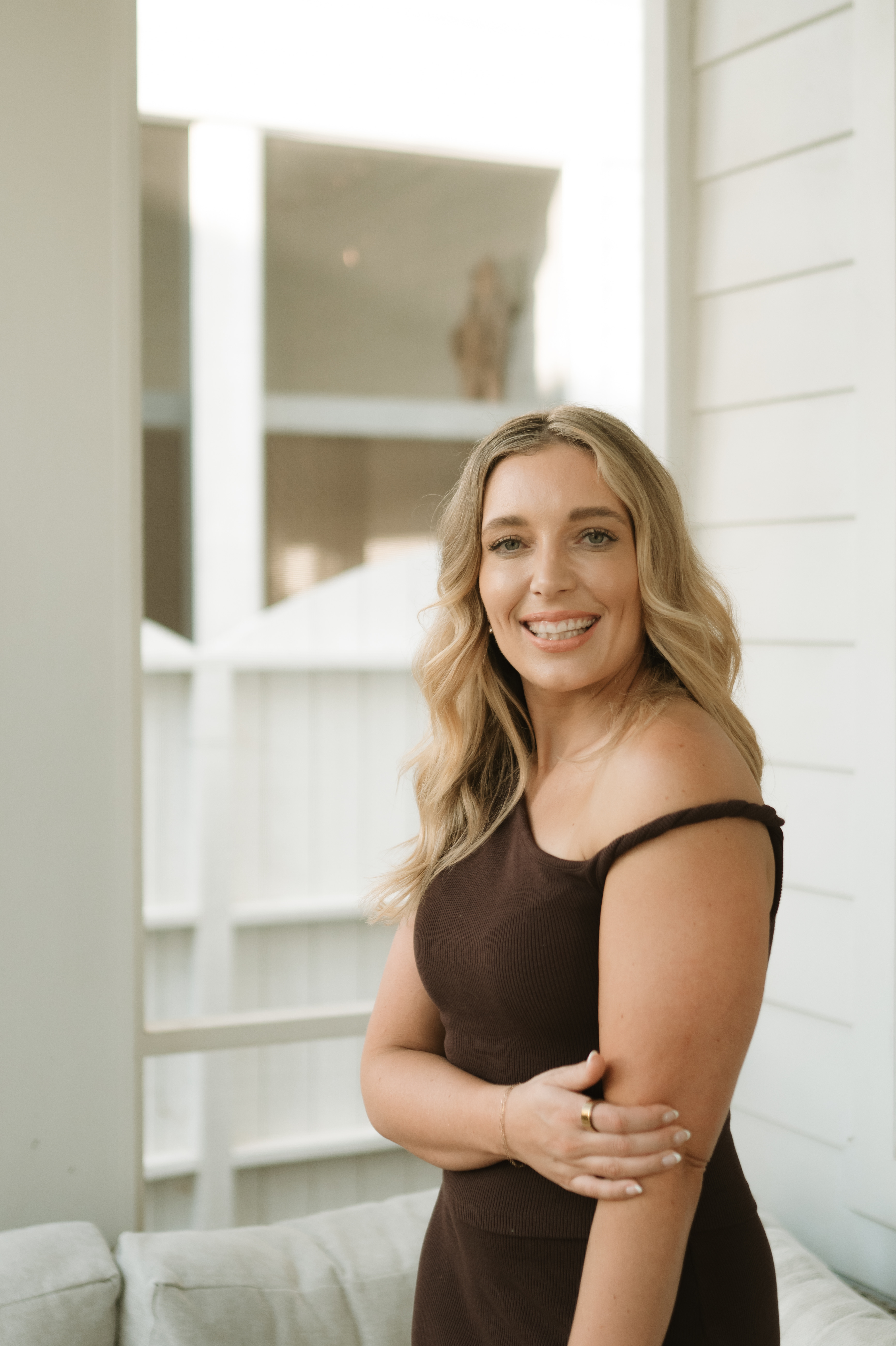 Jemma Wilson, Co-Founder and Mindset Coach at TFW Global, at a community event