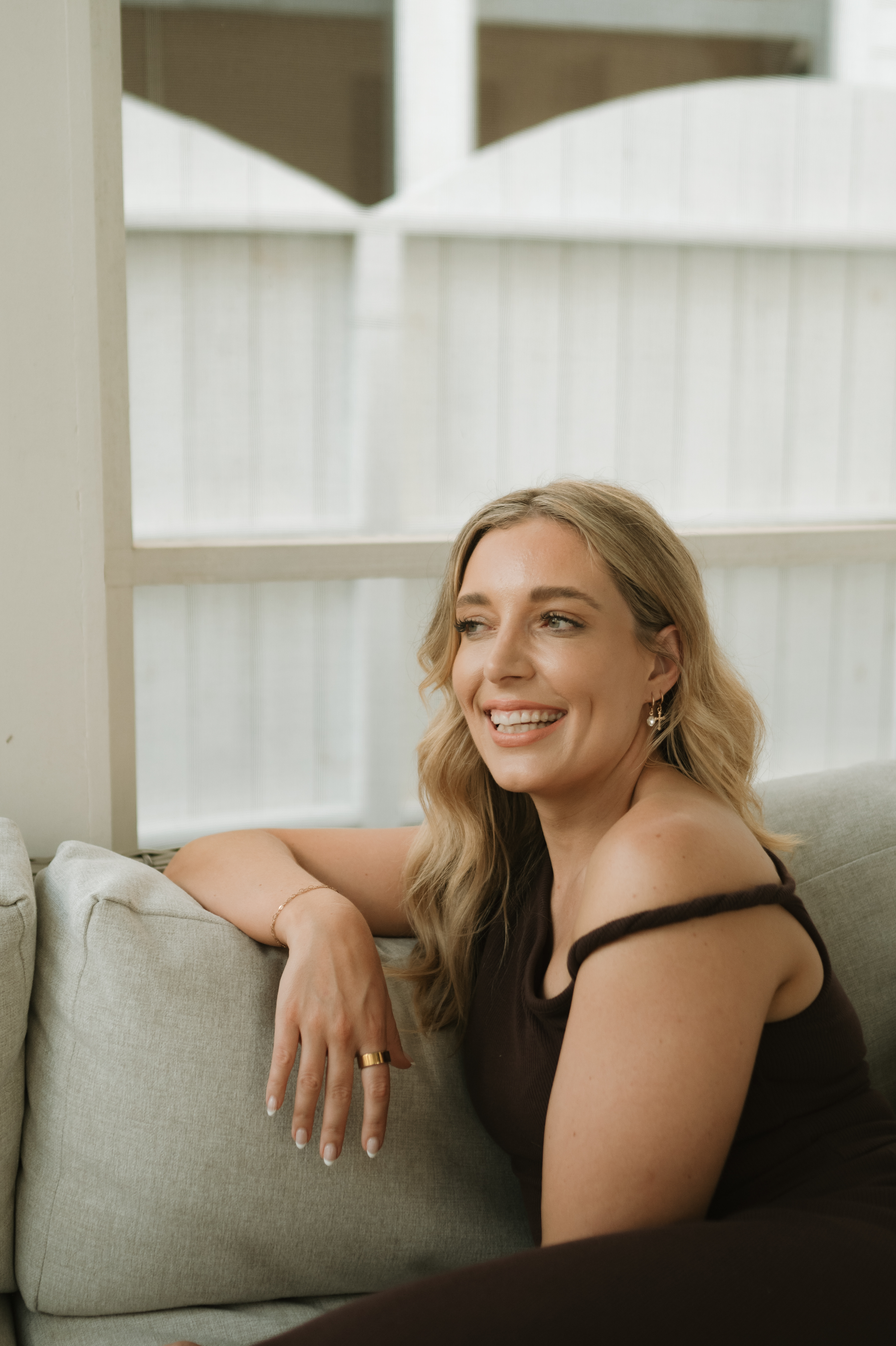 Jemma Wilson, Co-Founder and Mindset Coach at TFW Global, at a community event